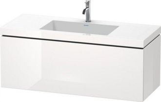 Duravit Duravit - Lavabo Para Muebles L-cube C-bonded Con Base, Colgante