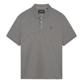 Lyle & Scott Effen poloshirt - Heren - Tops - Grijs - Maat: 2XL Katoen
