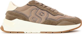 HUGO BOSS Womens Skylar Chunky Trainers in Medium Brown - Size UK 7