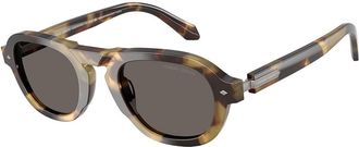 Giorgio Armani AR8244 6301B1 Mens Sunglasses Tortoiseshell Size 49