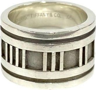 Tiffany & Co. Silver Silver 925 Band Ring (Pre-Owned)