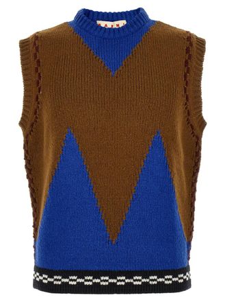 Marni Multicolor Sleeveless Sweater