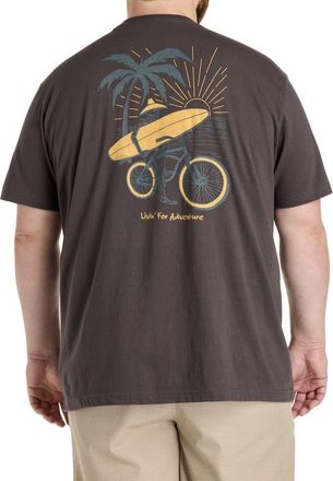 O'Neill Big & Tall Beachcomber Graphic Tee in Graphite at Nordstrom, Size 3X Big