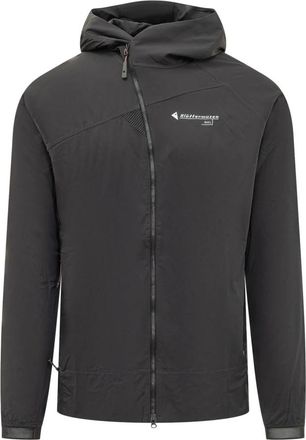Kl&auml;ttermusen Nal Hooded Jacket - Heren - Windbreakers - Zwart - XL - Fitness