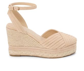 Matisse Footwear Womens Becca Wedge Sandal In Natural