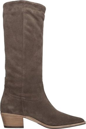 Julie Dee Schoenen, Dames, Bruin, 37 EU, Leer, Ms 605 Suede Texan Boots