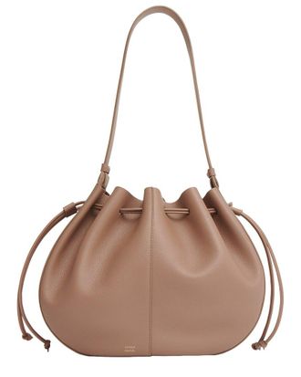 Mansur Gavriel Flores Leather Hand Bag