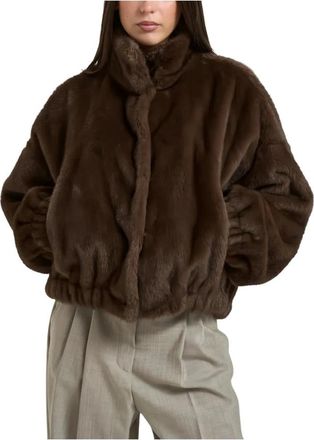 Max Mara Chaqueta Anemone - Jackets - Mujer - Marr&oacute;n - 2XS