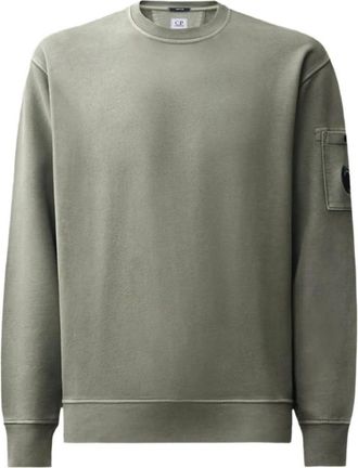 C.P. Company Lens Detail Sweatshirt - Heren - Sweatshirts - Groen - L - Hoodies & sweatvesten