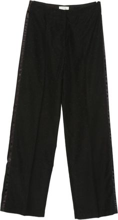 Forte_Forte broek van wolmix