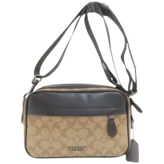 Coach Pre-owned Cross Body Bags, female, Brown, Size: ONE SIZE Pre-owned Shoulder Bag