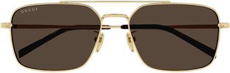 Gucci Gg1957 Sa Linea Institutional Logo Gold