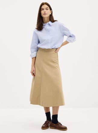 Part Two Womens Petrina flared chino skirt