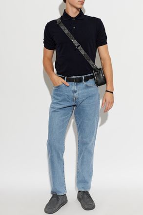 Paul Smith Wool Polo, Mens, Navy Blue