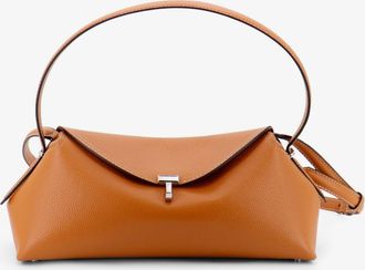 Toteme Borsa a spalla T-Lock in pelle martellata - TOTEME - gender_Woman