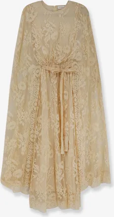 Zimmermann Vestito Maxi Valiant Lace Caped - ZIMMERMANN - gender_Woman