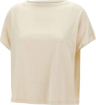 Fabiana Filippi Mujer, Camisetas, Beige, Talla: S
