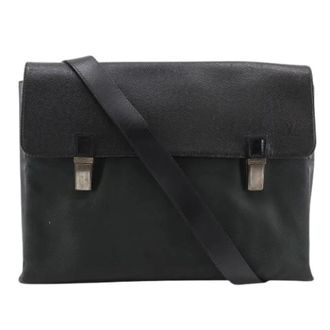 Louis Vuitton Pre-owned Saratov GM Taiga Borsa a spalla - - Pre-owned - Uomo - Nero - ONE SIZE