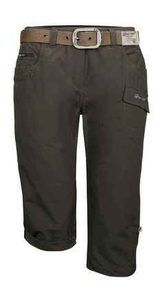 G.I.G.A. DX by killtec 3/4-Hose GS 35 WMN PNTS, Damen, Gr. 40, Normalgr&ouml;ssen, grau (stein), 65% Baumwolle 35% Polyamid, G.I.G.A. DX BY KILLTEC, Hosen 3/4-Hose