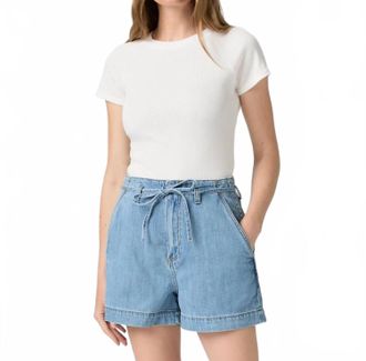 Paige Anessa Short With Tie In Tranquility