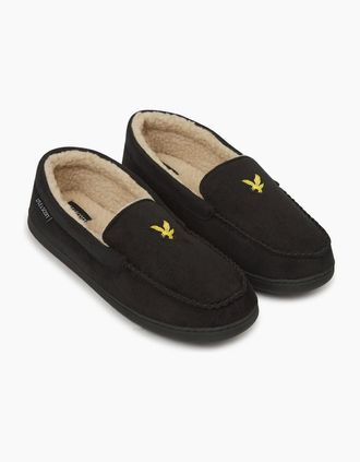 Lyle & Scott Lyle And Scott Mens Slippers - Black - Size: 10
