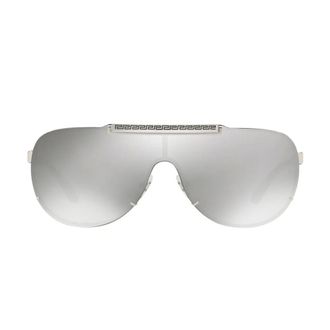 Versace Sunglasses, unisex, Gray, Size: 40 MM Bold Pilot Style Sunglasses