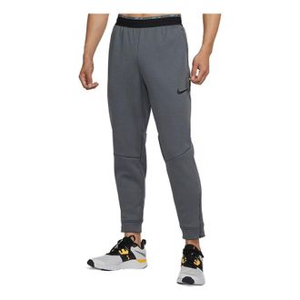 Nike Mens Nike Np TF Turf Thrma Sphr Fleece Lined Stay Warm Sports Knit Bundle Feet Long Pants/Trousers Dark Grey DD2123-068