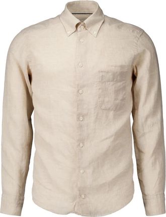 Eton Lange Mouw Shirt - Heren - Casual Overhemden - Beige - 4XL - Katoen - Overhemden