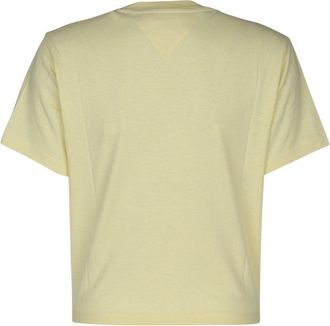 Tommy Hilfiger Womens T-Shirt Lemonzest Recycled Cotton () T-shirts And Polos