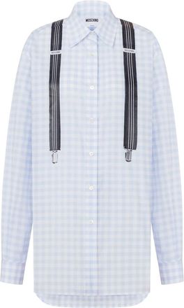 Moschino Cotton Vichy Shirt