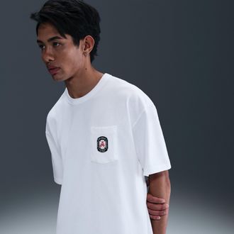 Nike Mens Nike SB Max90 Skate T-Shirt in White | HV1309-100