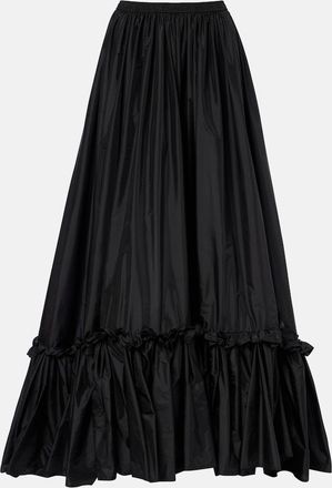 Saint Laurent Gonna lunga con volant