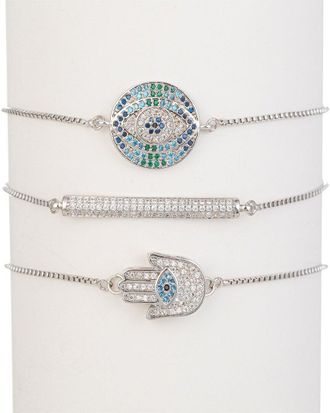 Eyecandy LA Luxe CZ Cici Bracelet Set