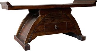 Wanderlust Deco Wanderlust Deco - Mueble Bajo De Madera Marr&oacute;n 92x36x36