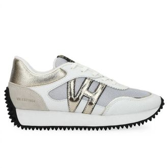 Vintage Havana Womens Cosmic 8 Shoes In White Pebble/gold