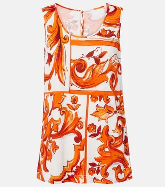 Dolce & Gabbana Top Majolica