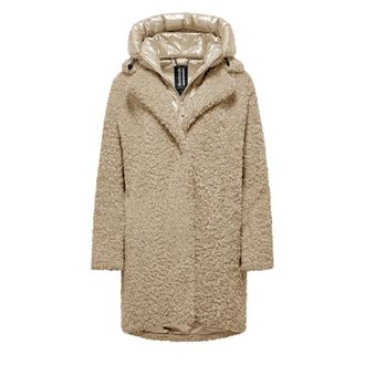 Bomboogie Mujer, Abrigos, Beige, Talla: XL