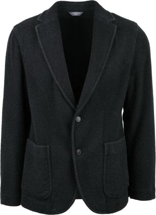Circolo 1901 Blazer Stondato - Heren - Blazers - Zwart - 2XL - Wol - Jassen