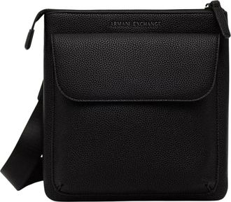 A|X Armani Exchange Heren, Tassen, Zwart, Maat: ONE Size Leer