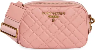 Kurt Geiger Brixton Camera Crossbody Bag in Light/Pastel Pink at Nordstrom Rack