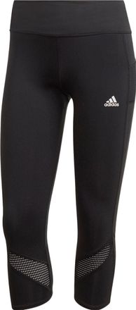 adidas (WMNS) adidas Own The Run 3/4 Leggings Asia Sizing Black FS9833