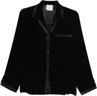 Forte_Forte Camicia con taschino - Nero