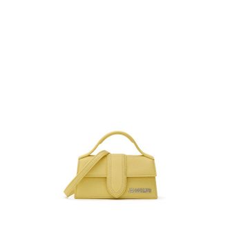 Jacquemus Geel Leren Handtas
