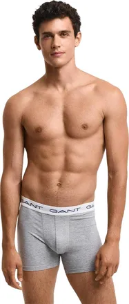 GANT Katoenmix herenslip (3-pack) (Grijs/Zwart/Wit)