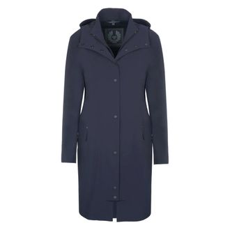 Belstaff Parka - Dames - Mantels - Blauw - Maat: 2XS Zijde