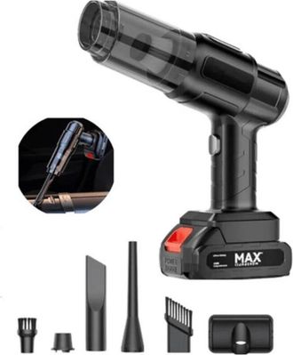 Trade Shop Trade Shop - Mini Aspiradora De Aspiradora Inal&aacute;mbrica A La Bater&iacute;a Port&aacute;til De La Bater&iacute;a