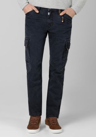 Timezone Cargohose TIMEZONE Regular BenTZ, Herren, Gr. 29, L&auml;nge 32, blau, 97% Baumwolle 3% Elastan, normal, Hosen Cargohose