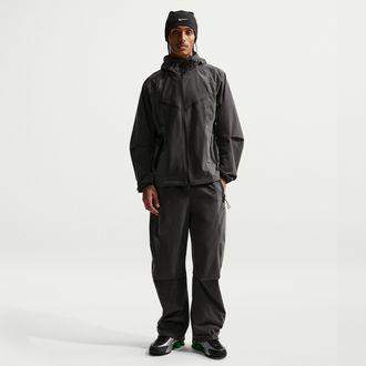 Nike Mens Tech Dri-FIT Woven Color-Block Pants in Grey | IU7502-060