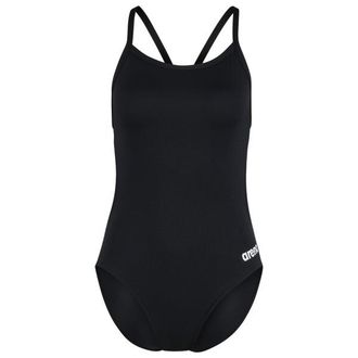 Arena Team Swimsuit Challenge Solid Badeanzug f&uuml;r Damen | schwarz