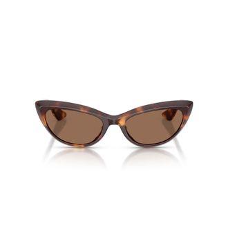Oliver Peoples 0ov5621su Cat-Eye Tortoiseshell Acetate Sunglasses with Brown-Tinted Lenses